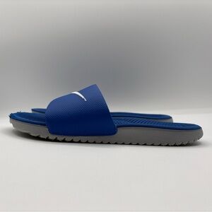Nike Boys Youth Kawa Slide Sandals  Blue/Gray  Size 5Y 819352-400